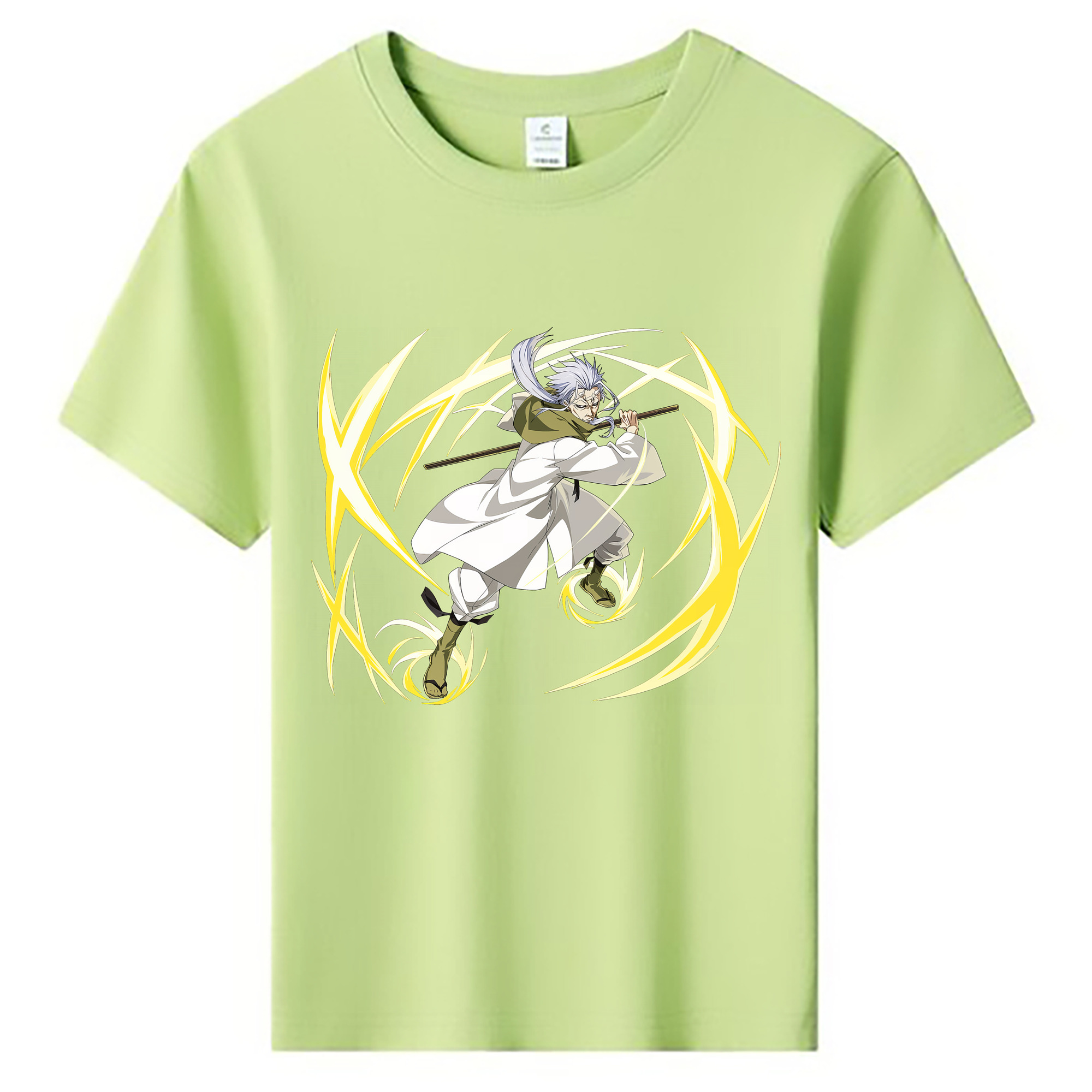 （画像用） 転スラ Regarding Reincarnated to Slime 綿100％キッズTシャツ（フロントプリント）